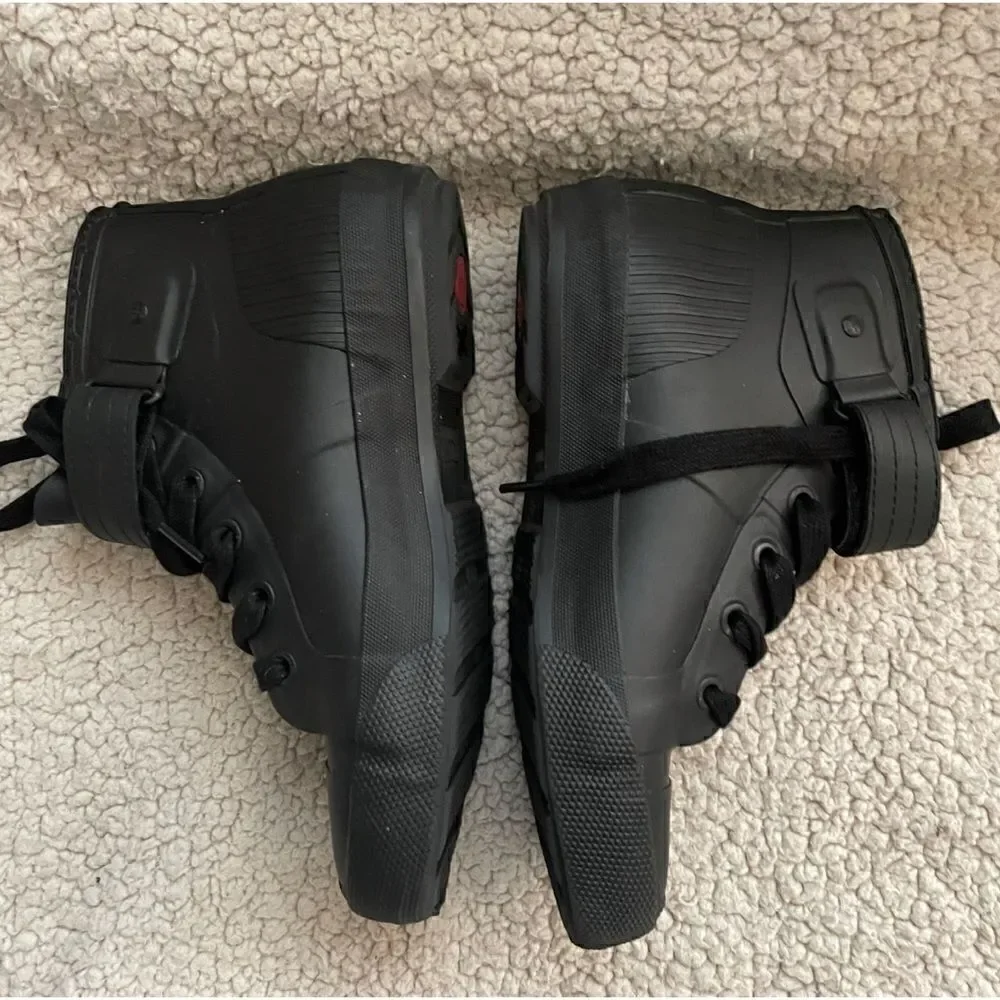 Sneakers HUNTER - Womens Original Hi- Top WFK1004RMA Black size 7